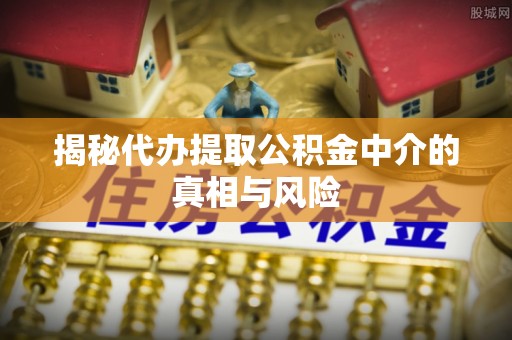 南充揭秘代办提取公积金中介的真相与风险